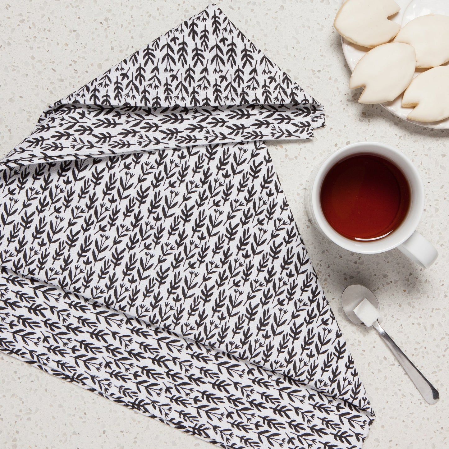 Mimi Floral Printed Cotton Dishtowel Now Designs