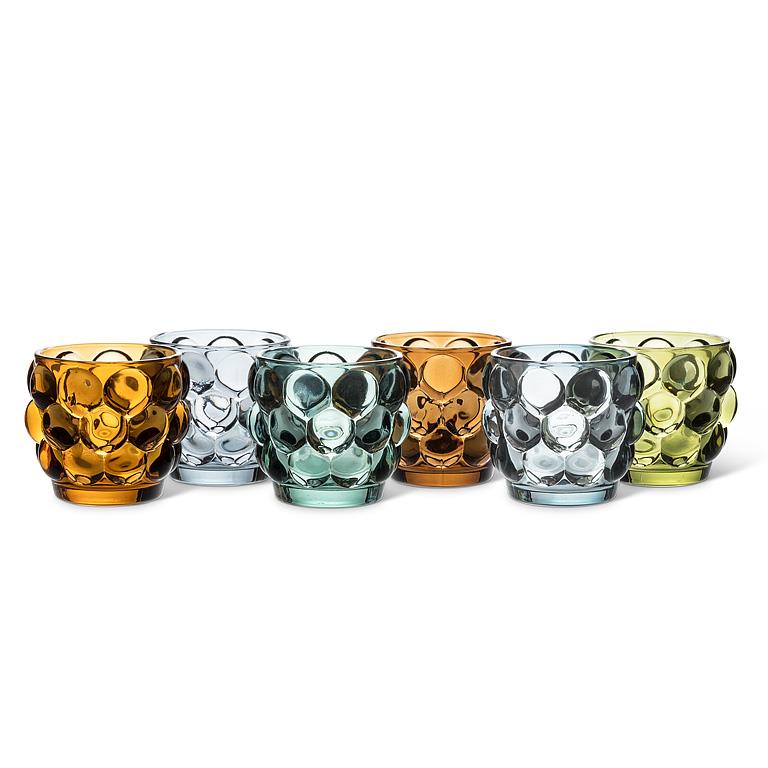 Small Bubble Votive: Moss