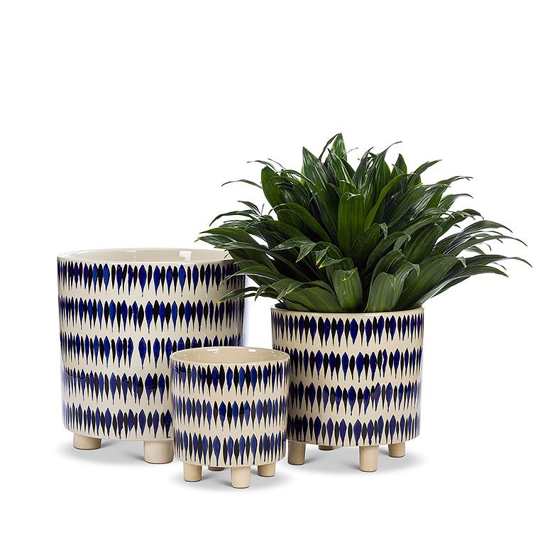 Brushstroke Planter Home.Finally