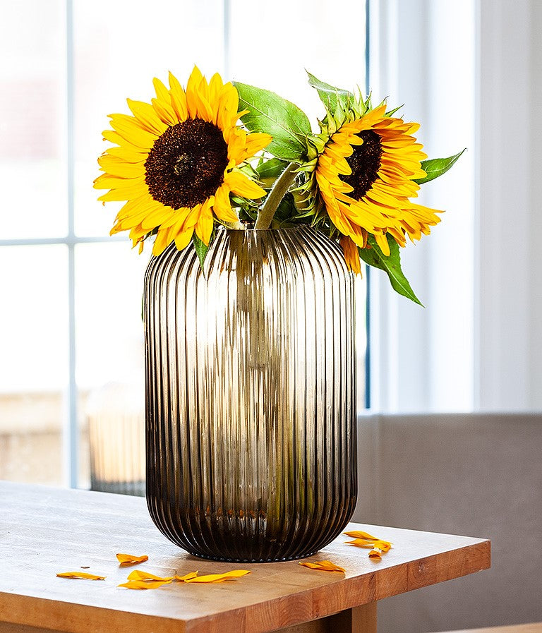 Large Ridge Capsule Vase Home. Finally