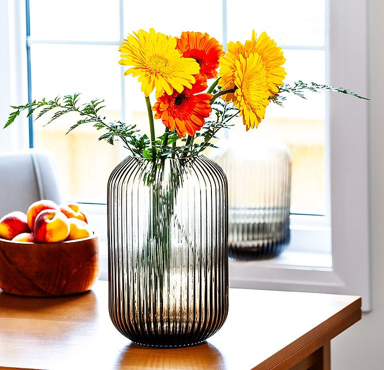 Large Ridge Capsule Vase Home. Finally