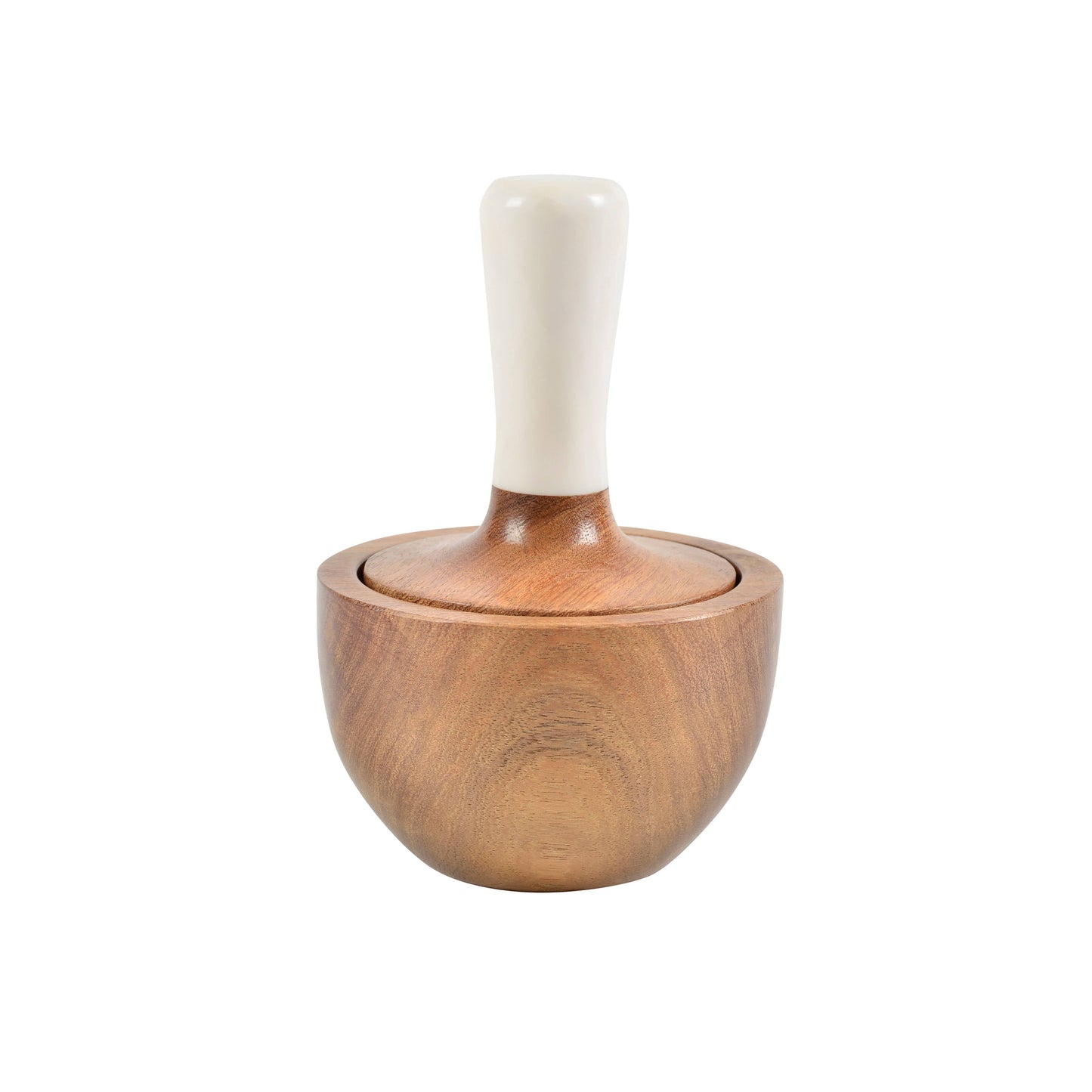 Wooden Mortar & Pestle Home. Finally