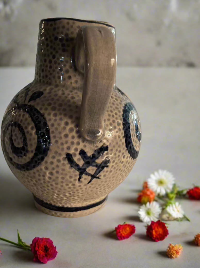 Mid Century Scheurich Pitcher Vase Hunted & Gathered
