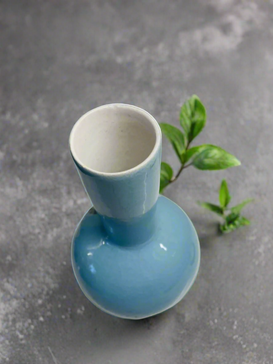 Painted Flower Vase Hunted & Gathered