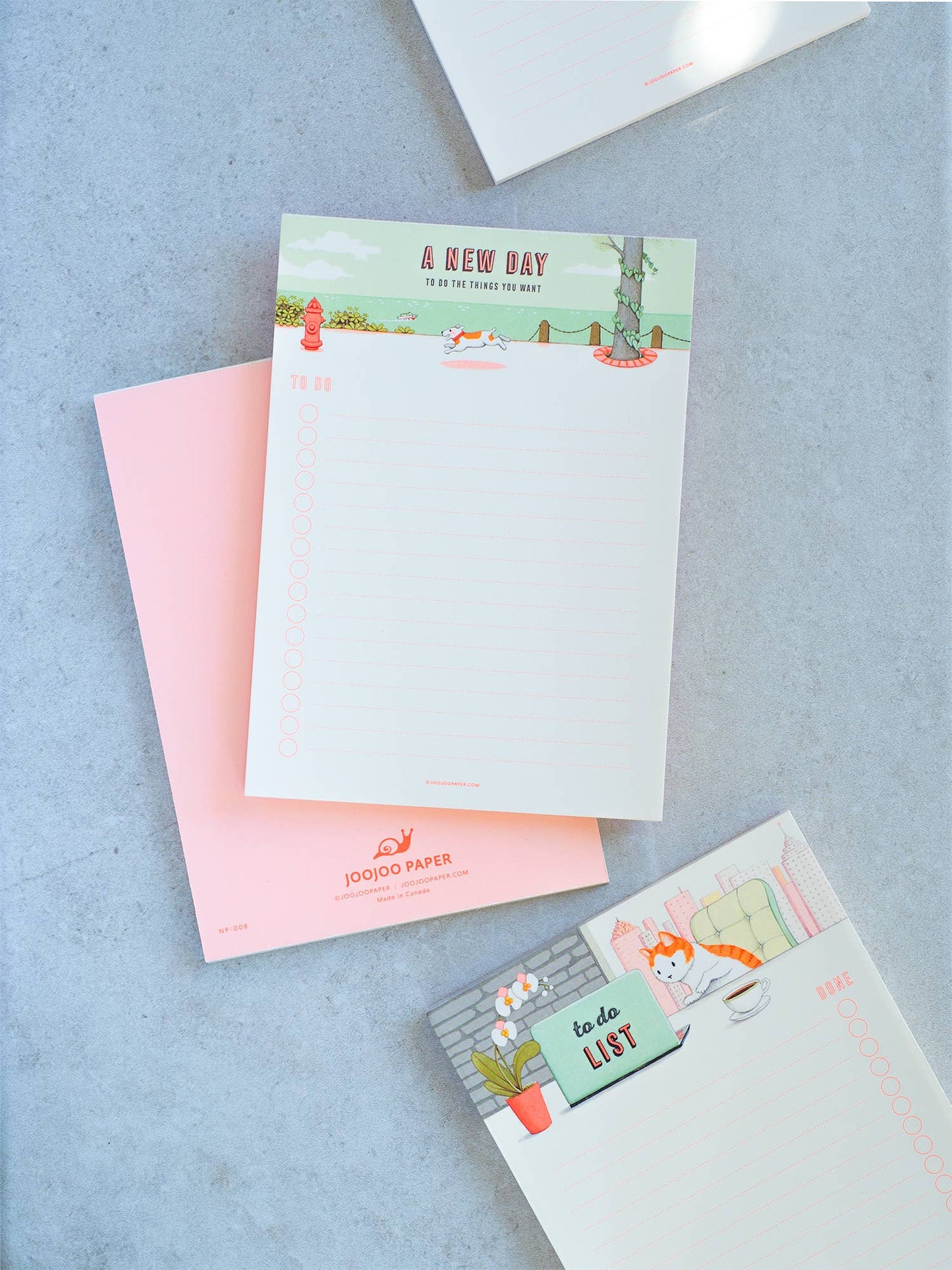 To do List Notepad - Happy Puppy JooJoo Paper