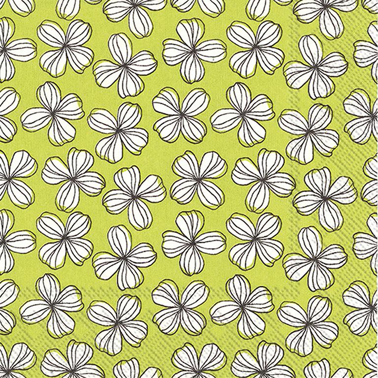 Graphic Flower Napkin Home. Finally