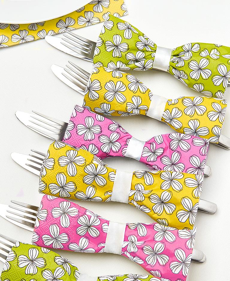 Graphic Flower Napkin Home. Finally