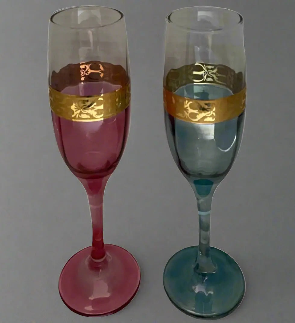 Venice Gold Champagne Toasting Set Hunted & Gathered