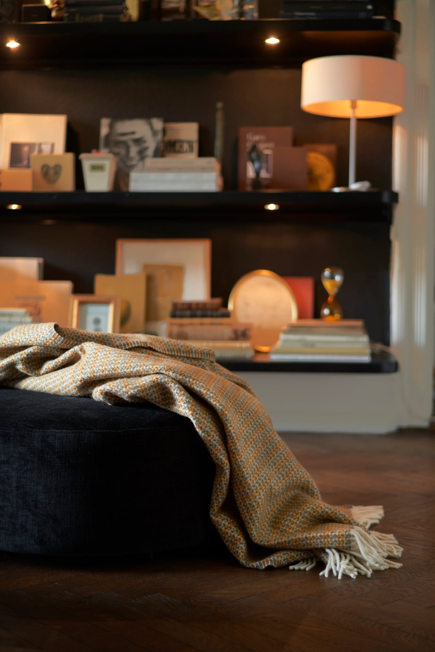 Klippan Curve Wool Throw | Crème Caramel Klippan