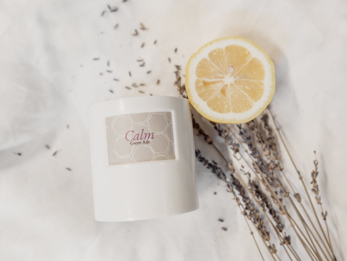 The Calm Candle Green Ash