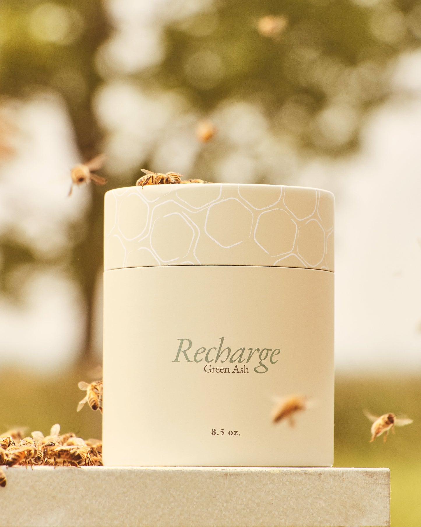 The Recharge Candle Green Ash