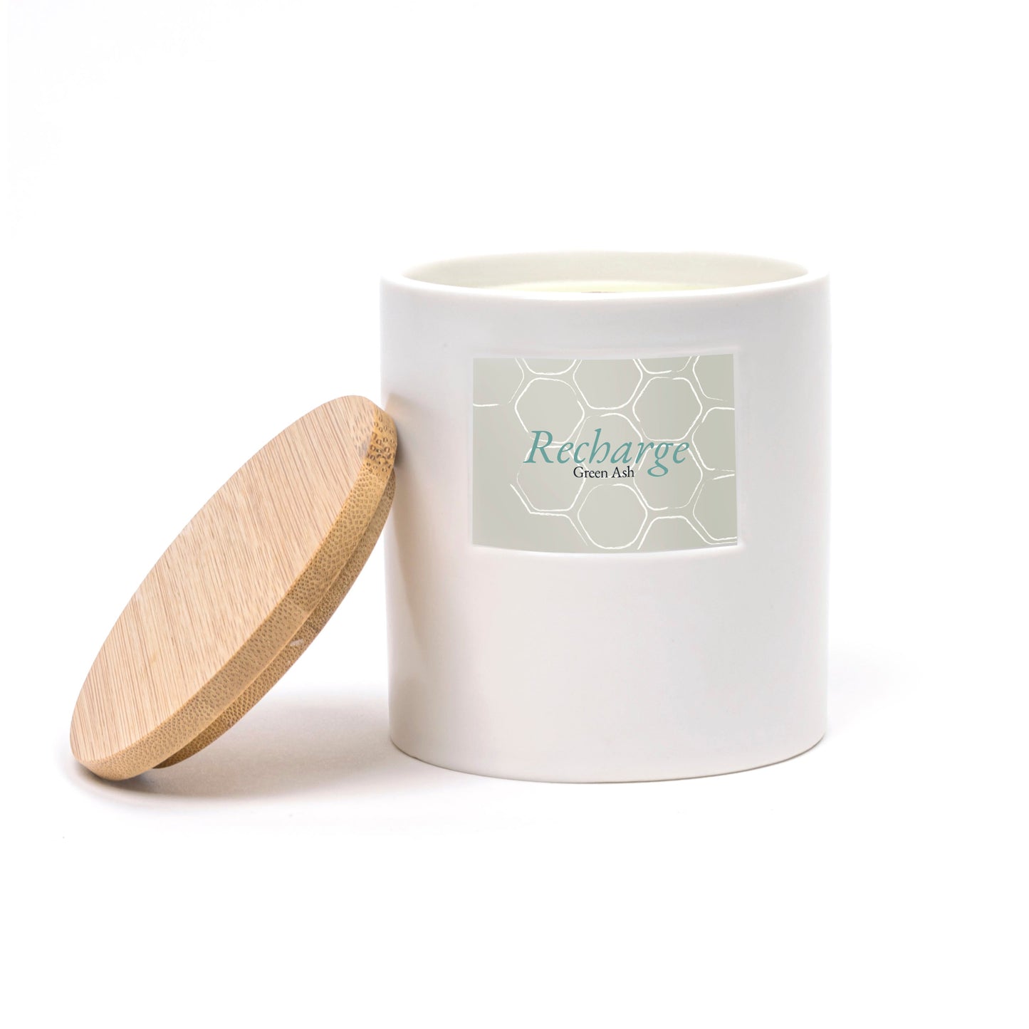 The Recharge Candle Green Ash