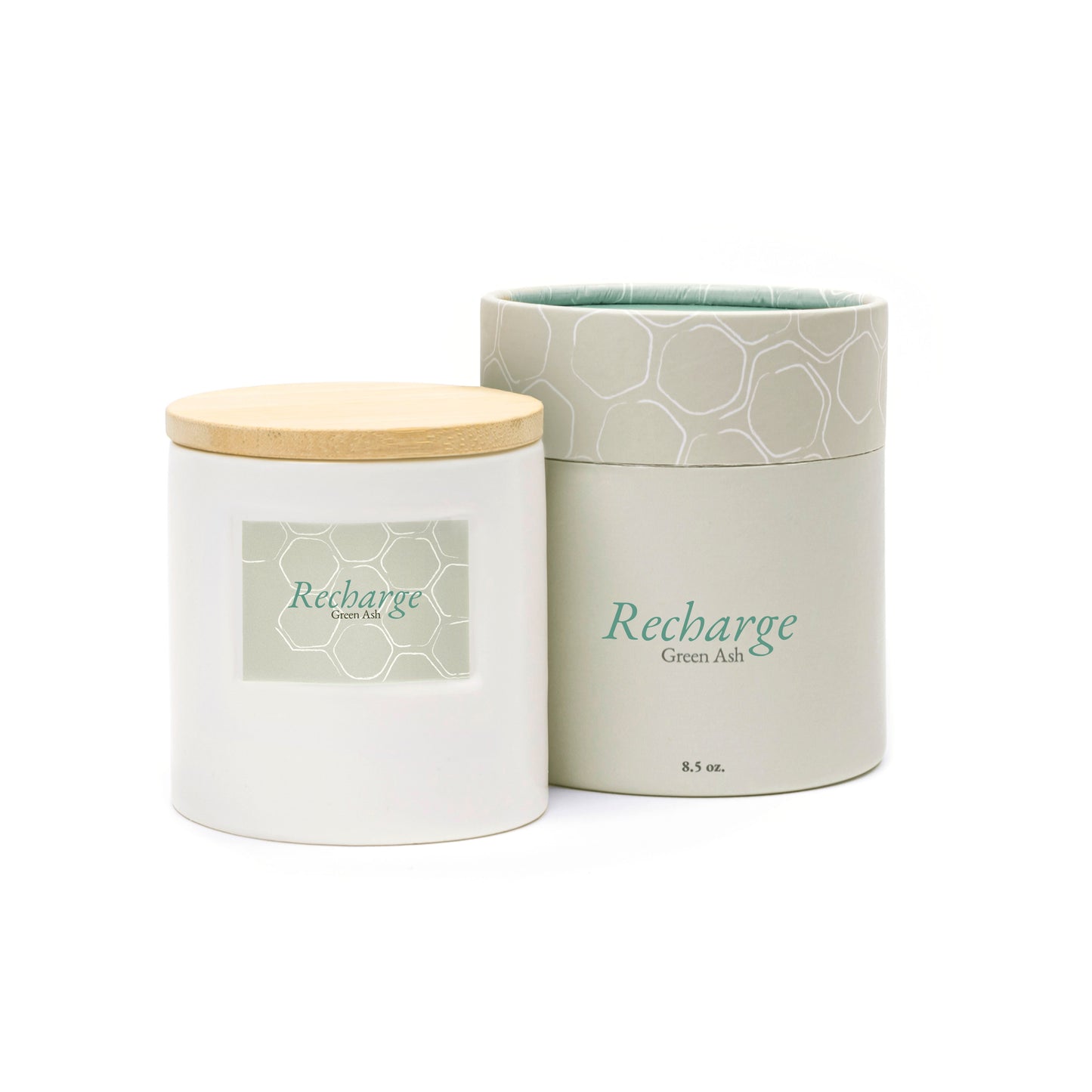 The Recharge Candle Green Ash