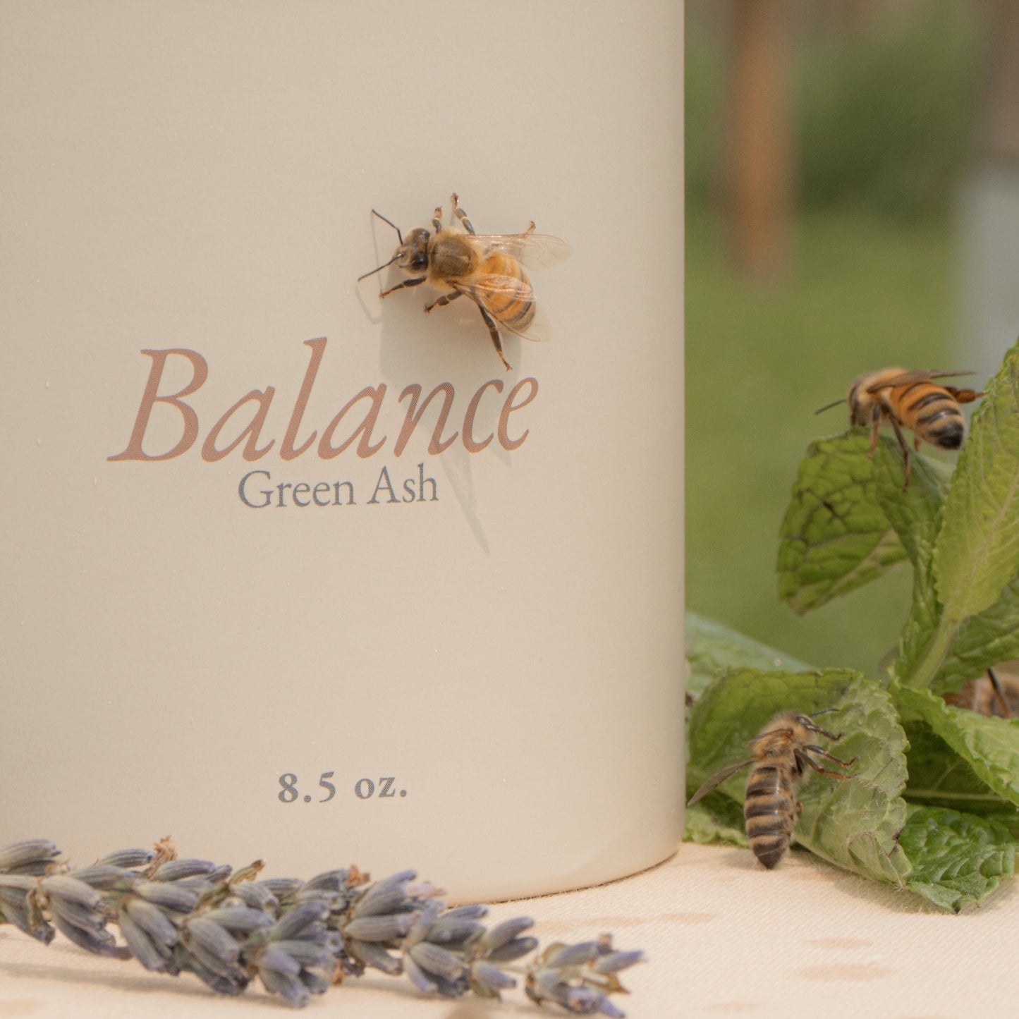The Balance Candle Green Ash