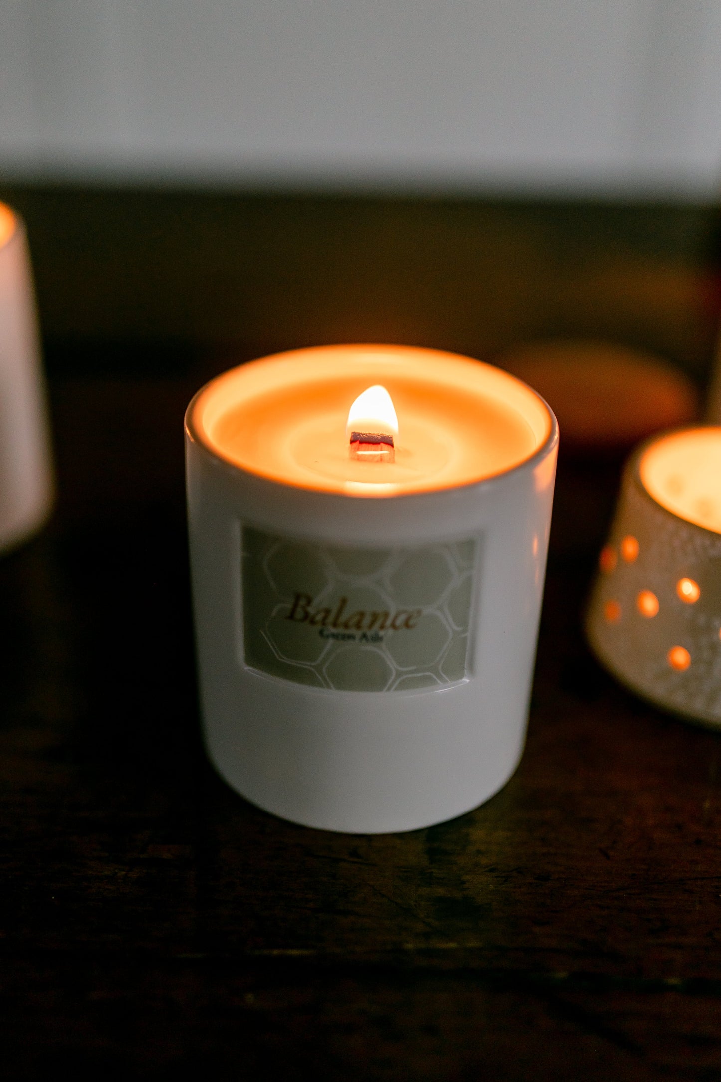 The Balance Candle Green Ash