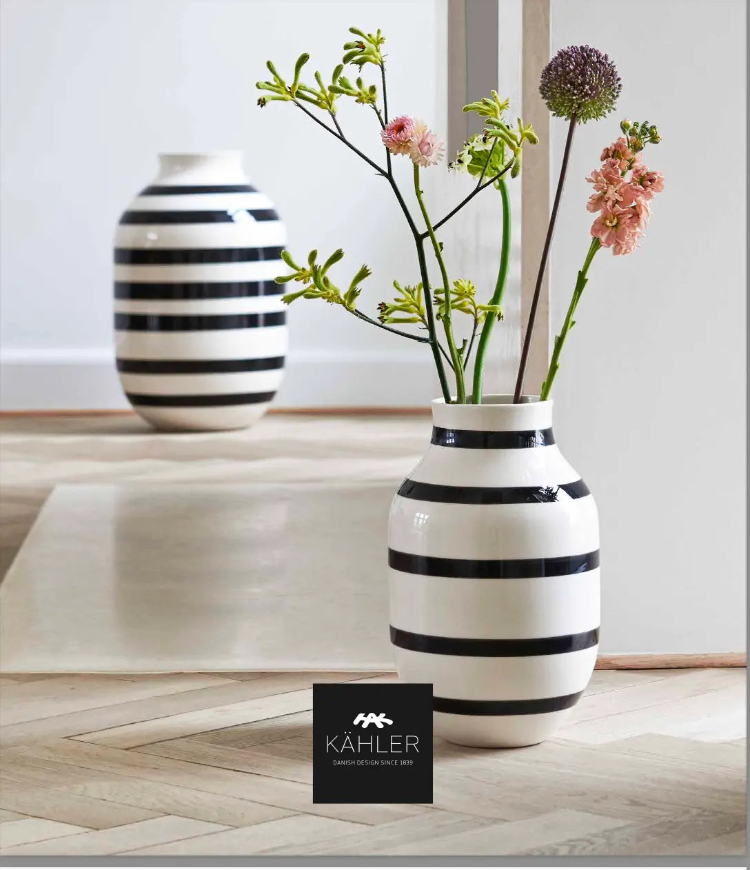 Kähler Omaggio Vase | Stripes Kähler