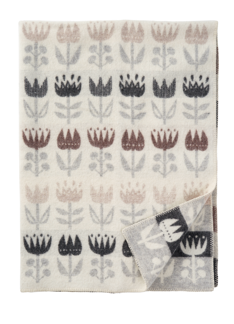 Klippan Tulip Wool Blanket Klippan