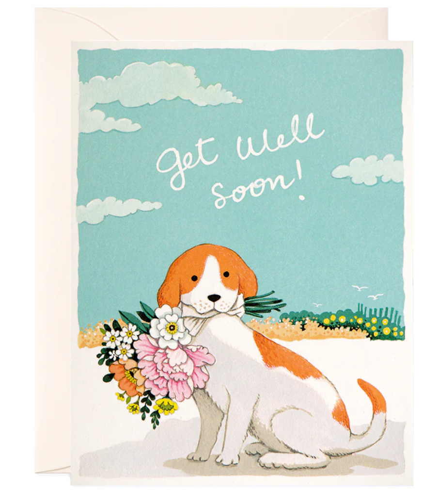 Get Well Soon Greeting Card JooJoo Paper