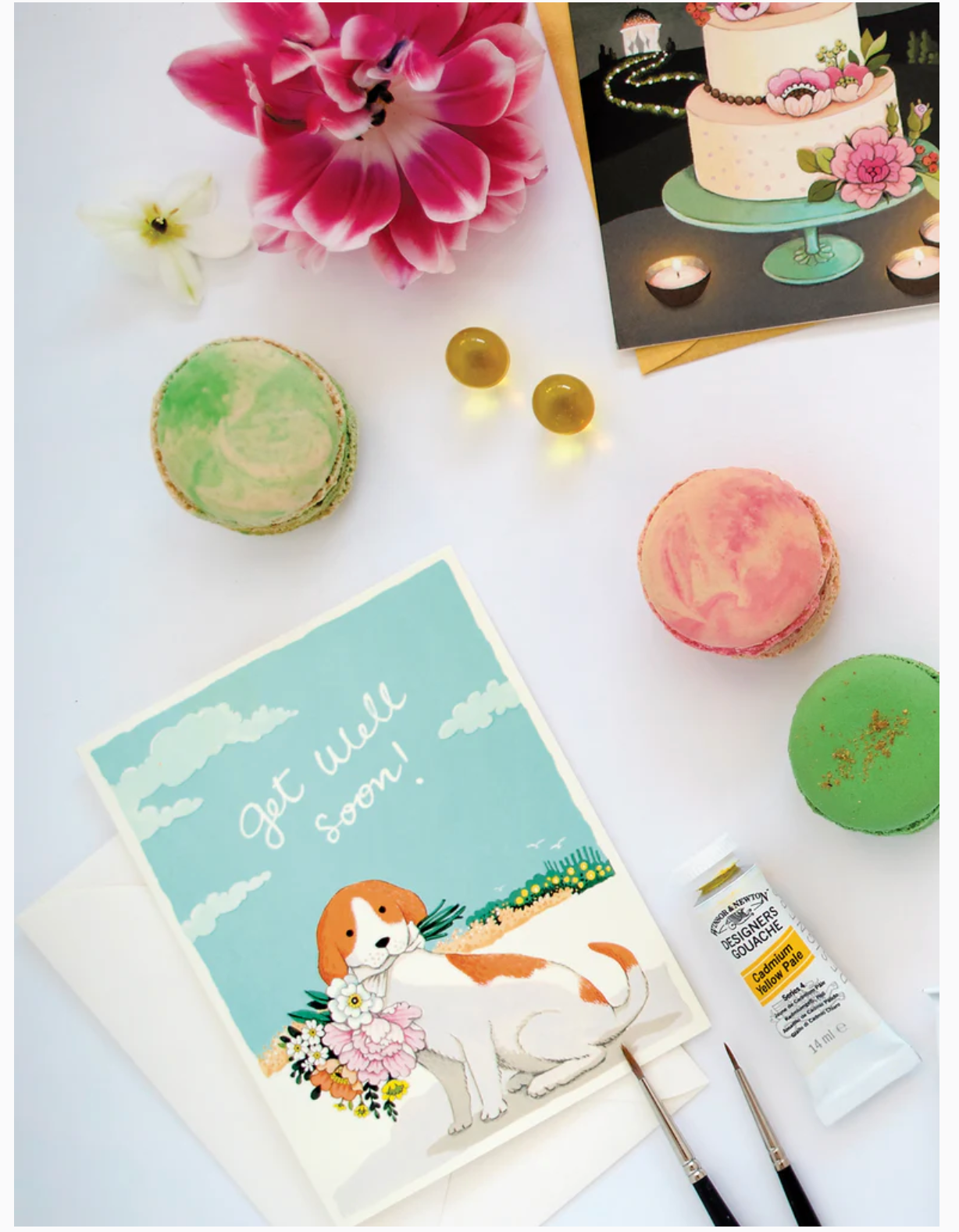 Get Well Soon Greeting Card JooJoo Paper