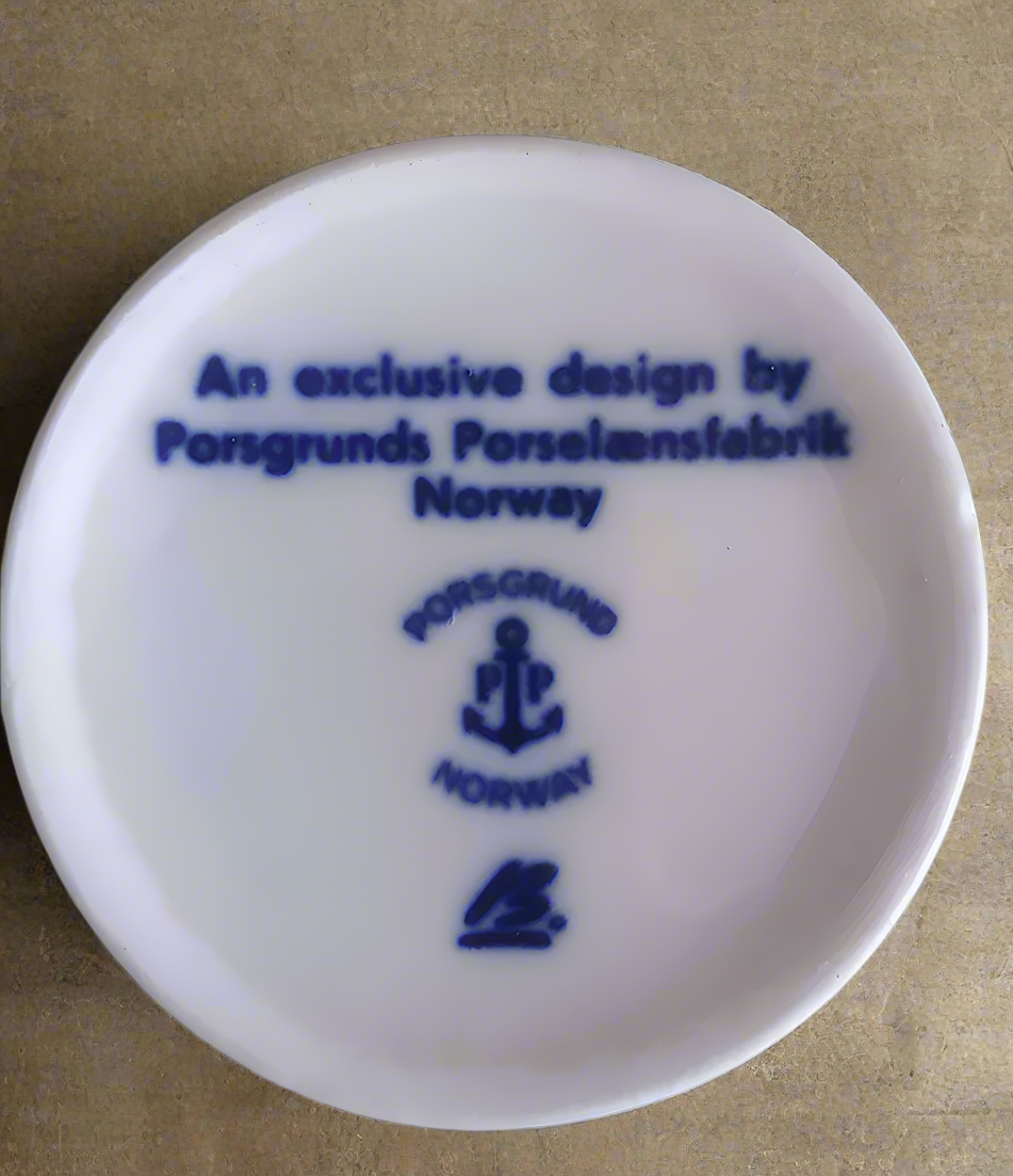 Limited Edition Vintage Norwegian Mug - Porsgrunds Porselen Hunted & Gathered