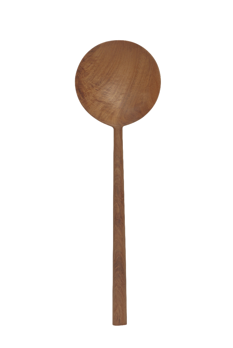 Teak Wood Round Salad Servers (Set of 2) Home. Finally