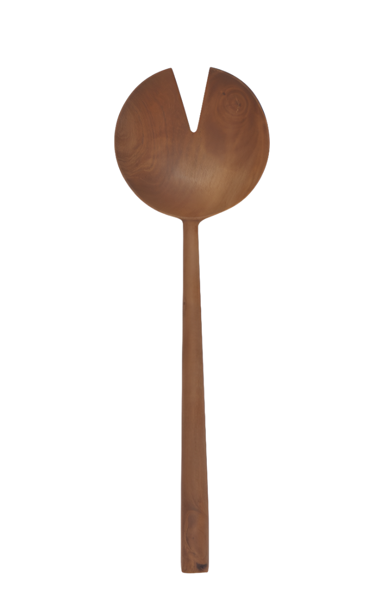 Teak Wood Round Salad Servers (Set of 2) Home. Finally