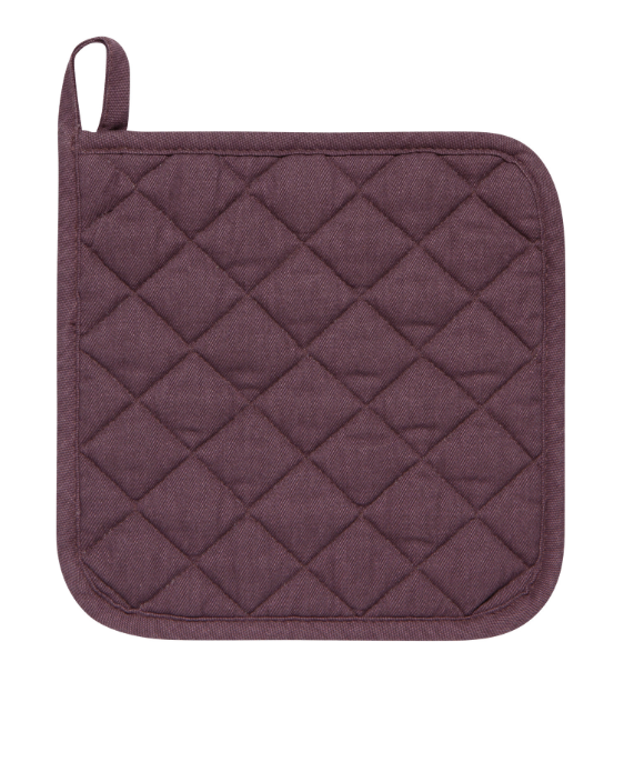 Ash Plum Stonewash Potholder Home. Finally