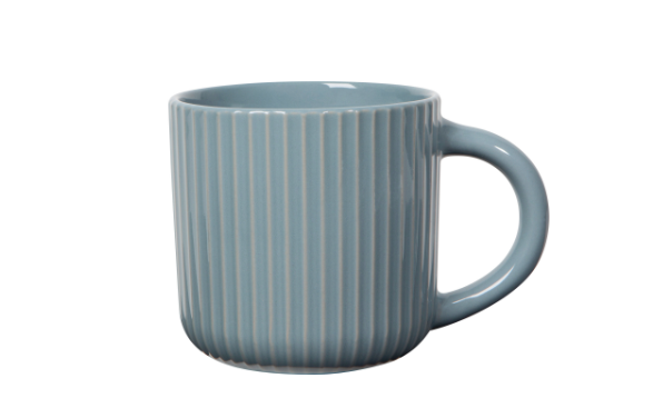 Grand Fluted Mug: Ocean Home. Finally