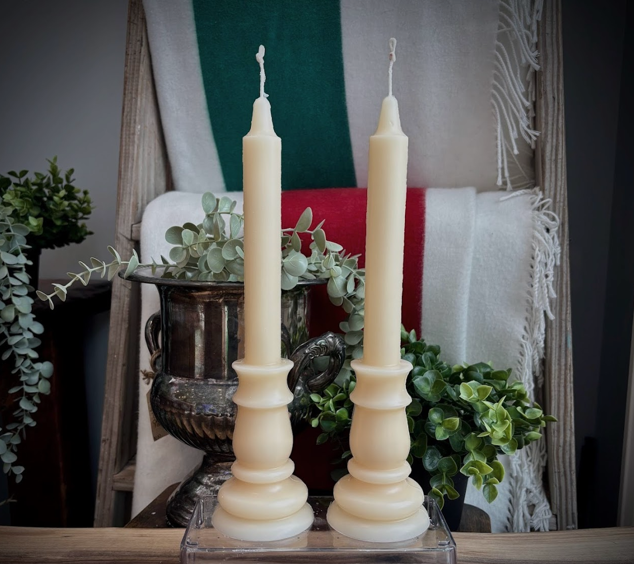 Light The Way Self Standing Pillar: Cream Gifted Home Studio