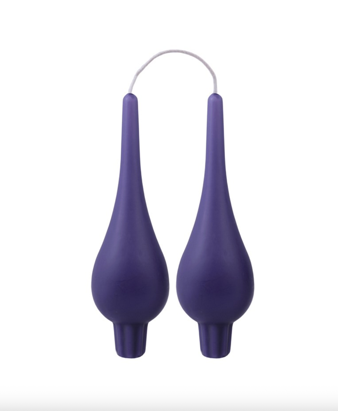 Danish Drop Candle: Purple