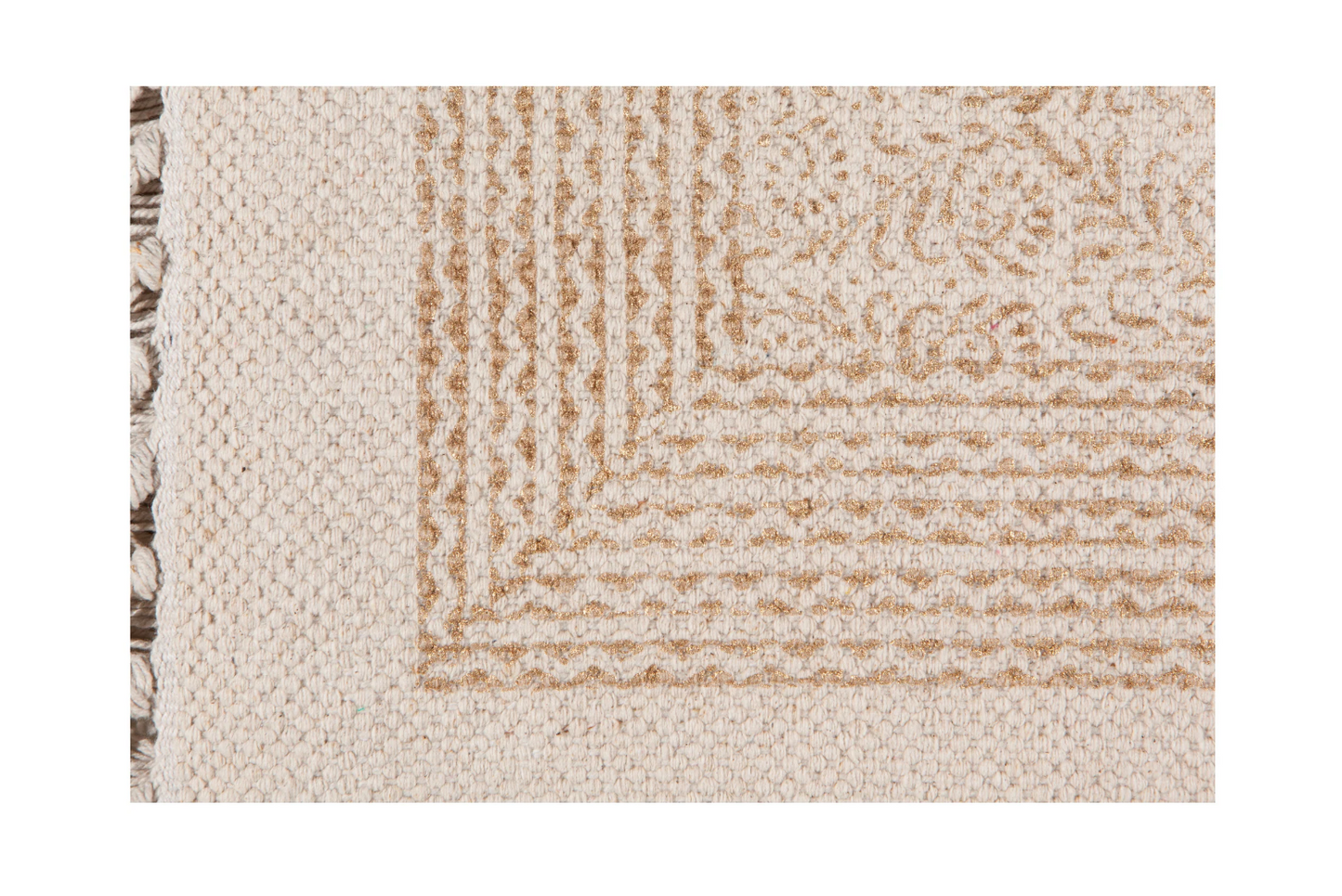 Block Print Gilt Rug Danica Heirloom