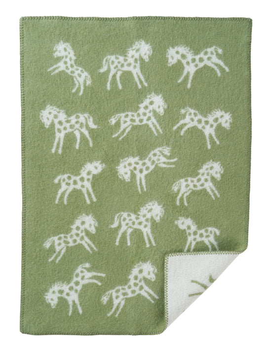 Klippan Small Pony Blanket: Faded Sage