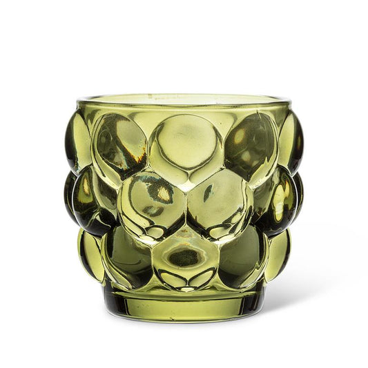 Small Bubble Votive: Moss