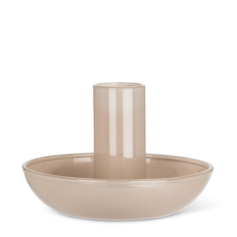 Perfect Little Taper Candle Holder: Taupe