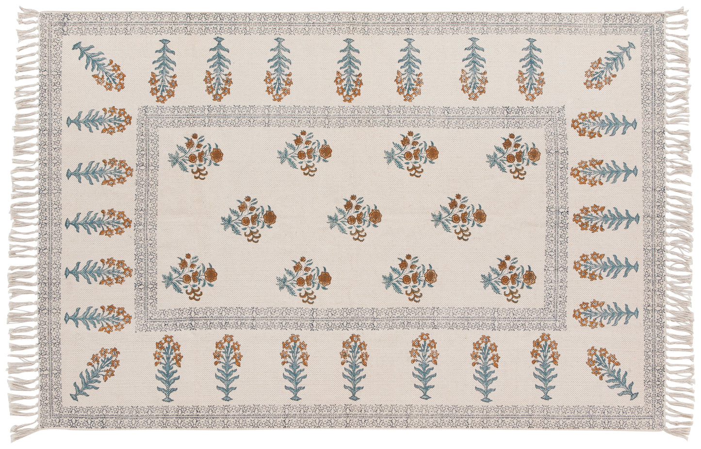 Block Print Floras Rug