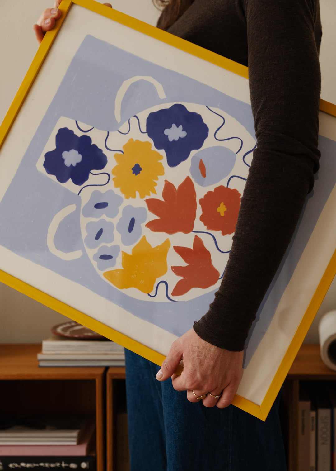 Flower Pot Print by Frankie Penwill The Poster Club