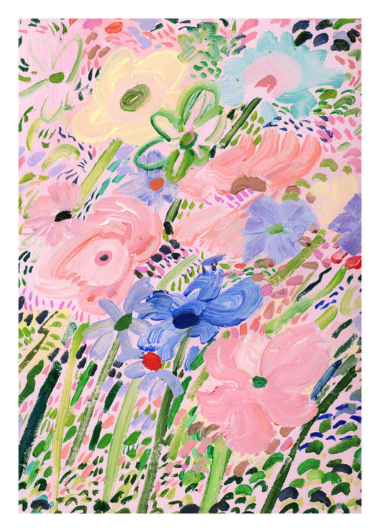 Summer Meadow Print by Katy Smail The Poster Club
