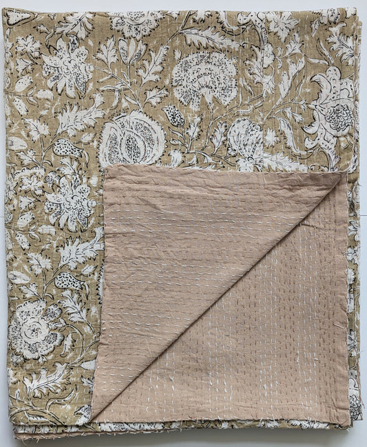 Kantha Bed Coverlet