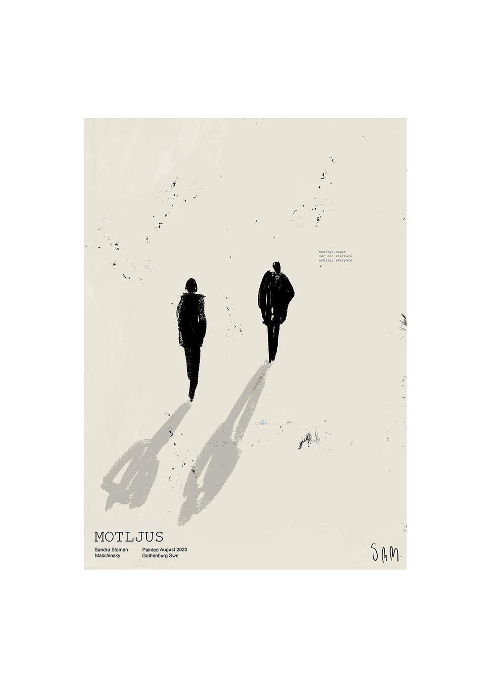 Motljus Print by Sandra Blomén Maschinsky