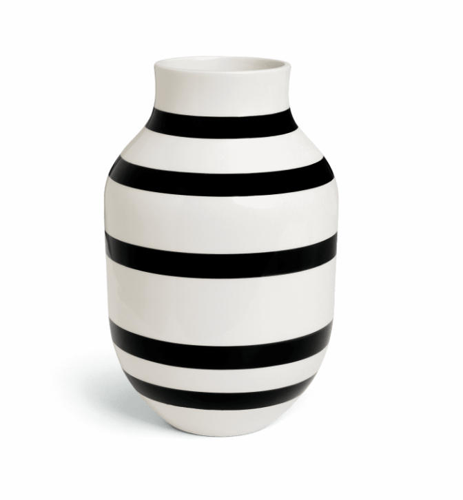 Kähler Omaggio Vase | Stripes