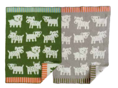 Klippan Voff Small Wool Blanket | Dogs
