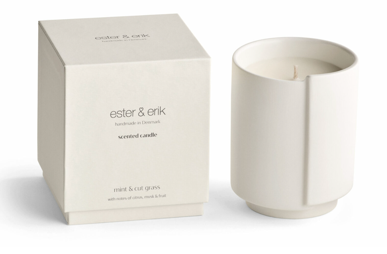 Ester & Erik Mint and Cut Grass Scented Candle