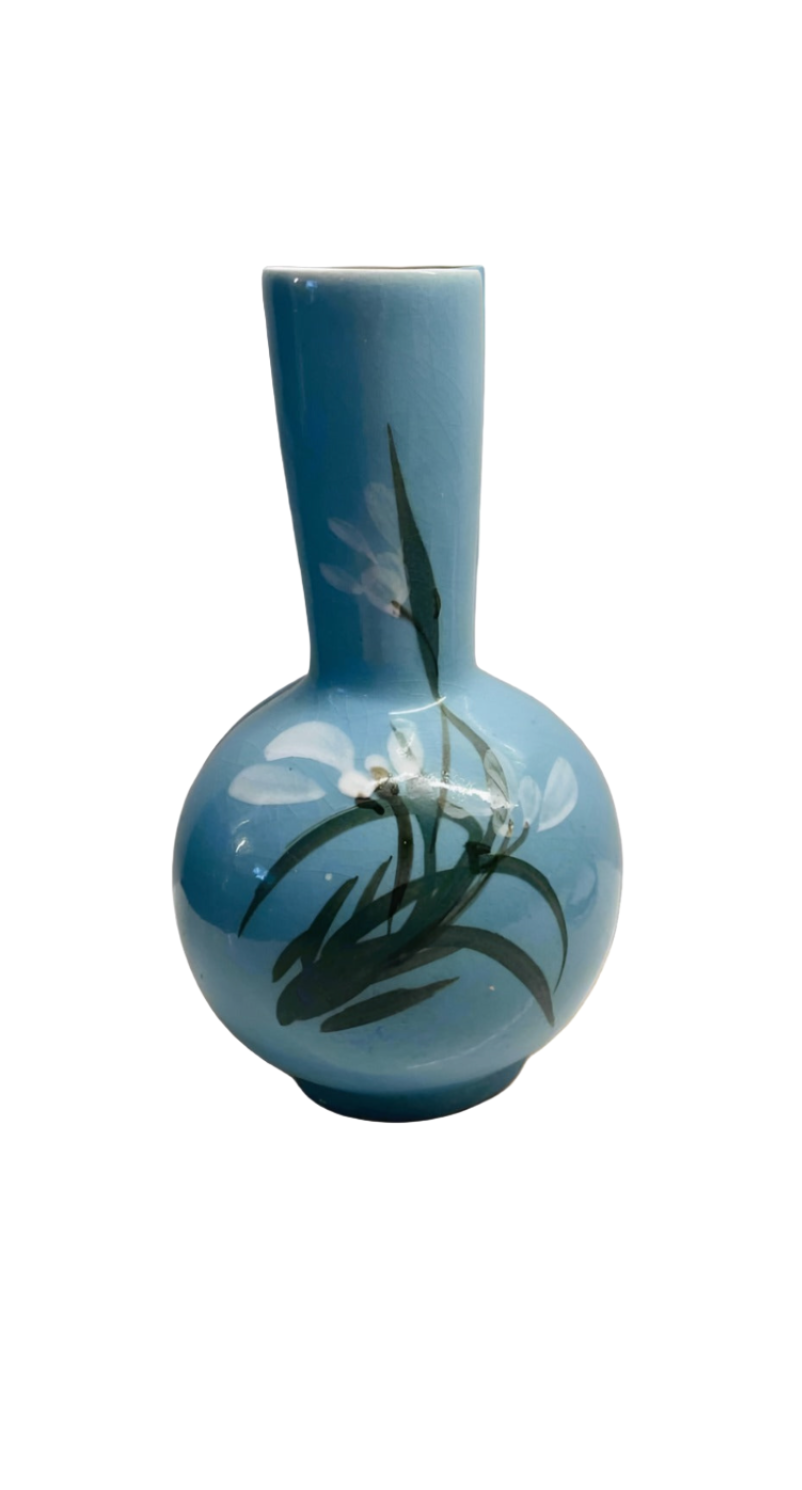 Painted Flower Vase