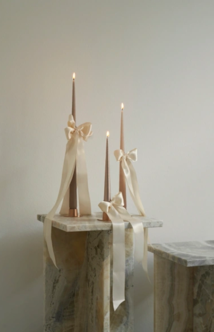 Ester & Erik Candle Holder: Gold