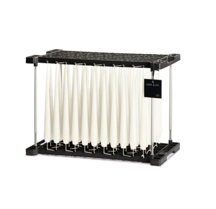 Ester & Erik Taper Candle (set of 2): Silky