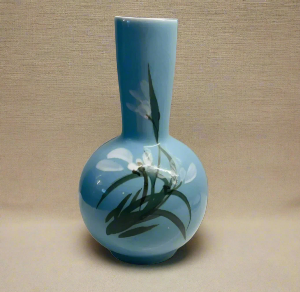 Painted Flower Vase