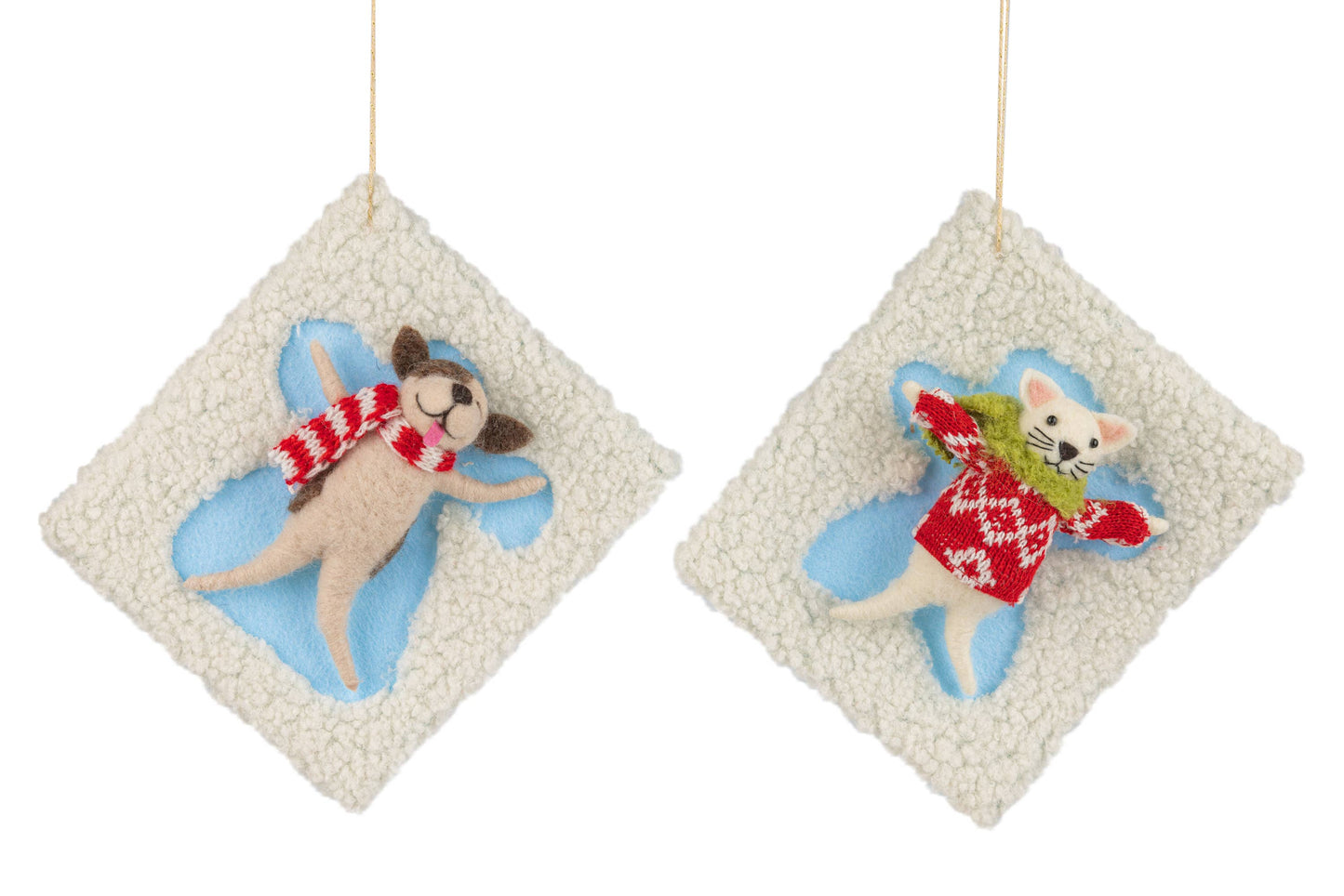 Snow Angel Holiday Ornament